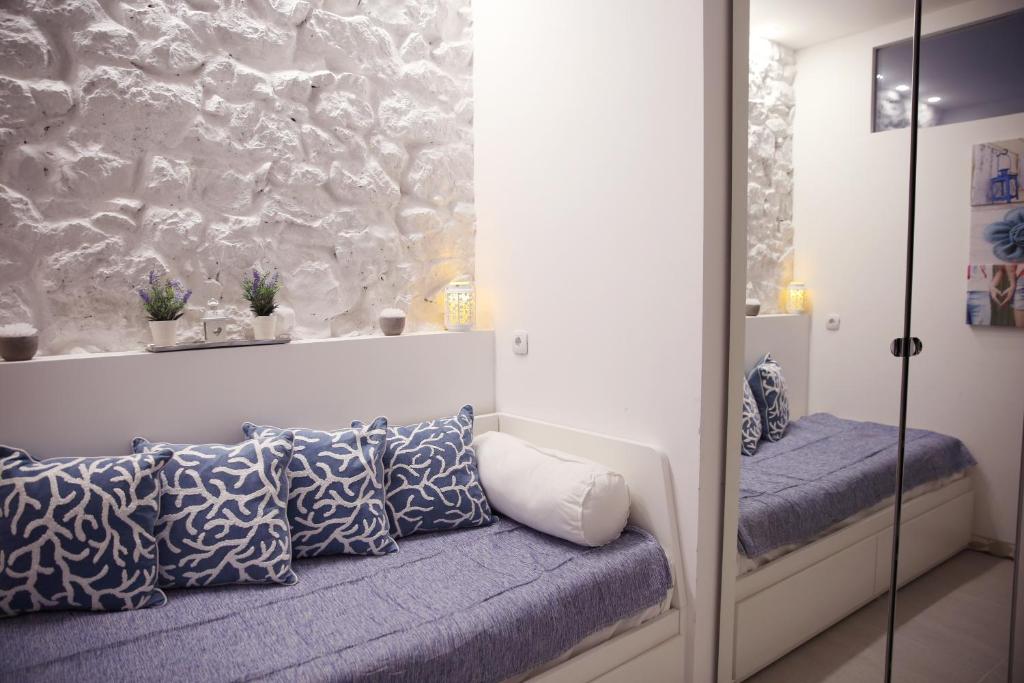 Posezení v ubytování Villa mit Whirlpool für 32 Per