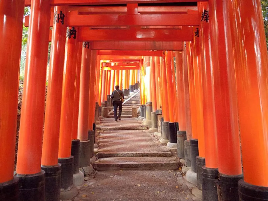 Kyo Fushimi inari house, Kyoto, Japonia