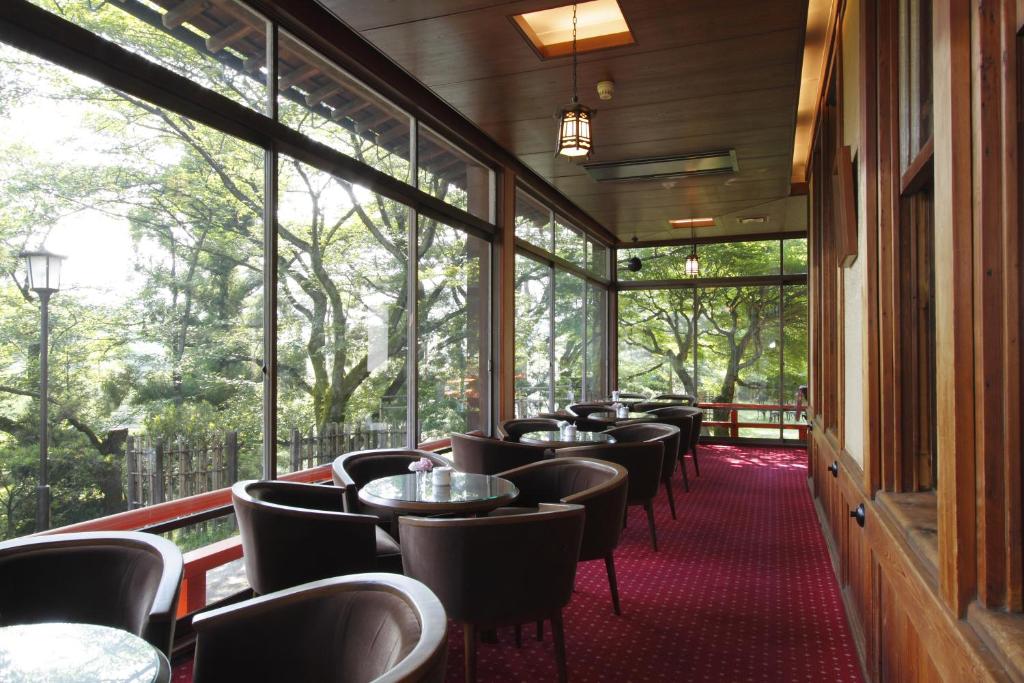 Restaurace v ubytování Nara Hotel