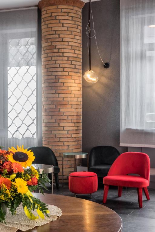 Posezení v ubytování Hotel Residence Ristorante Ramandolo