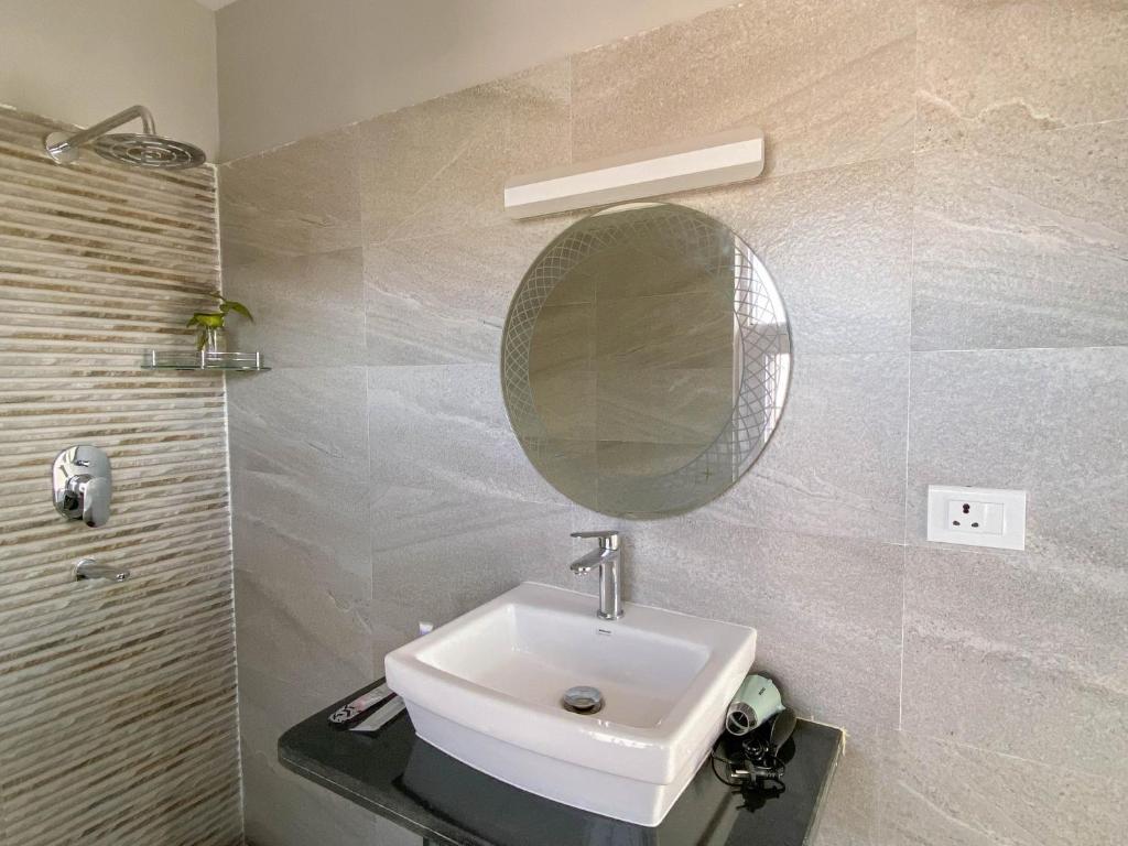 Koupelna v ubytování Kibu Home