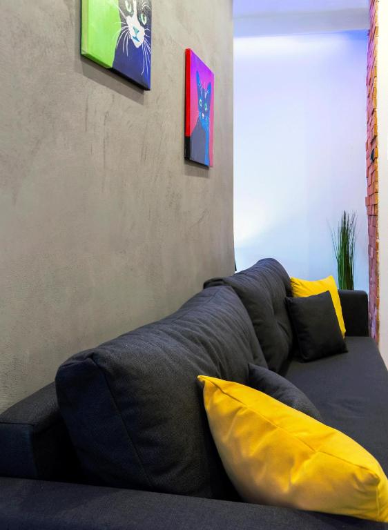 Posezení v ubytování Apartament Gosia