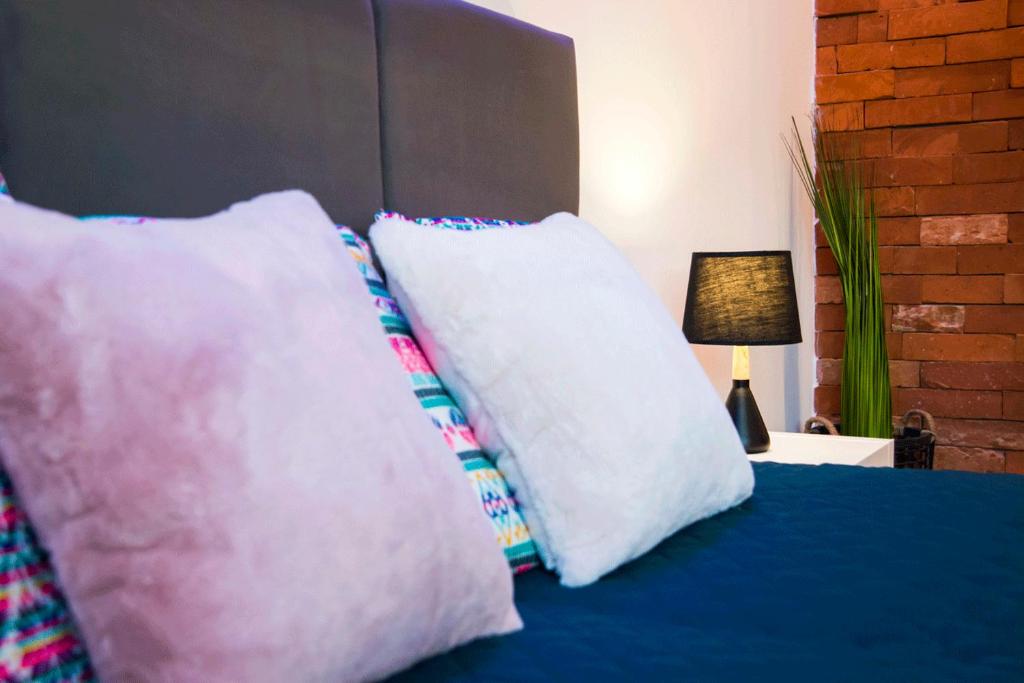 Postel nebo postele na pokoji v ubytování Apartament Gosia
