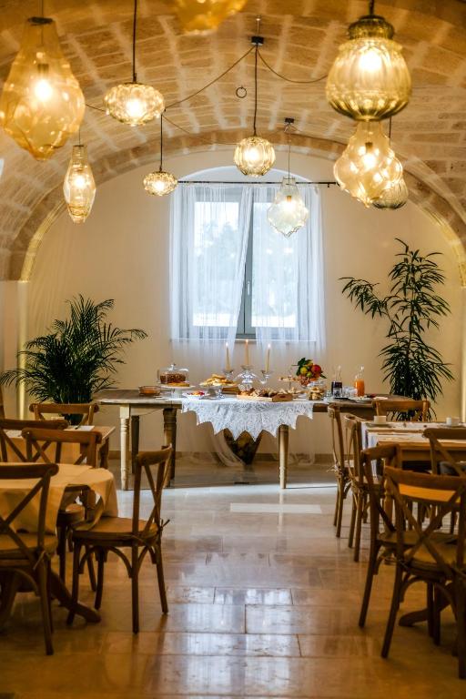 Posezení v ubytování Masseria D'Erchia