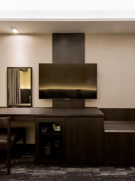 Телевизор и/или развлекательный центр в KKR Hotel Osaka