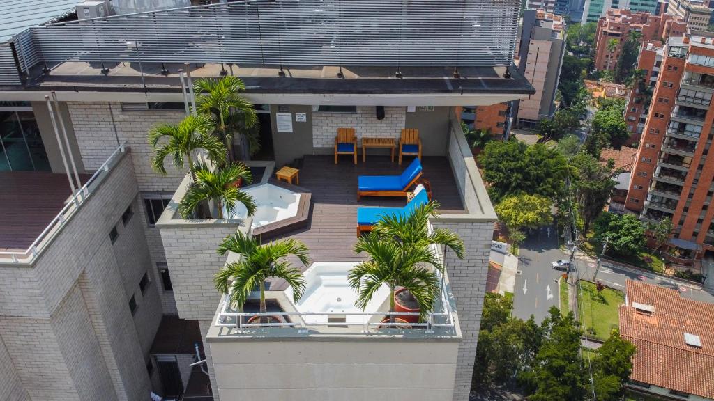 Bazén v ubytování Apartamentos Poblado Alejandría by HOUSY HOST nebo v jeho okolí