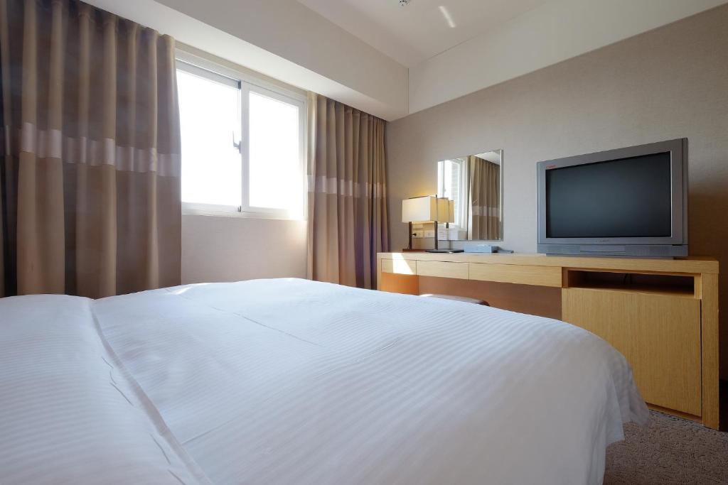 TV a/nebo společenská místnost v ubytování City Suites - Taoyuan Gateway