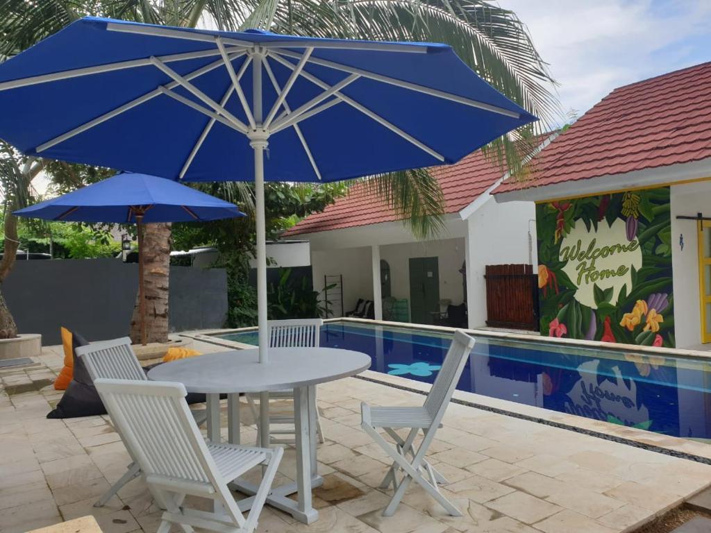 Bazén v ubytování Nipah Villas nebo v jeho okolí
