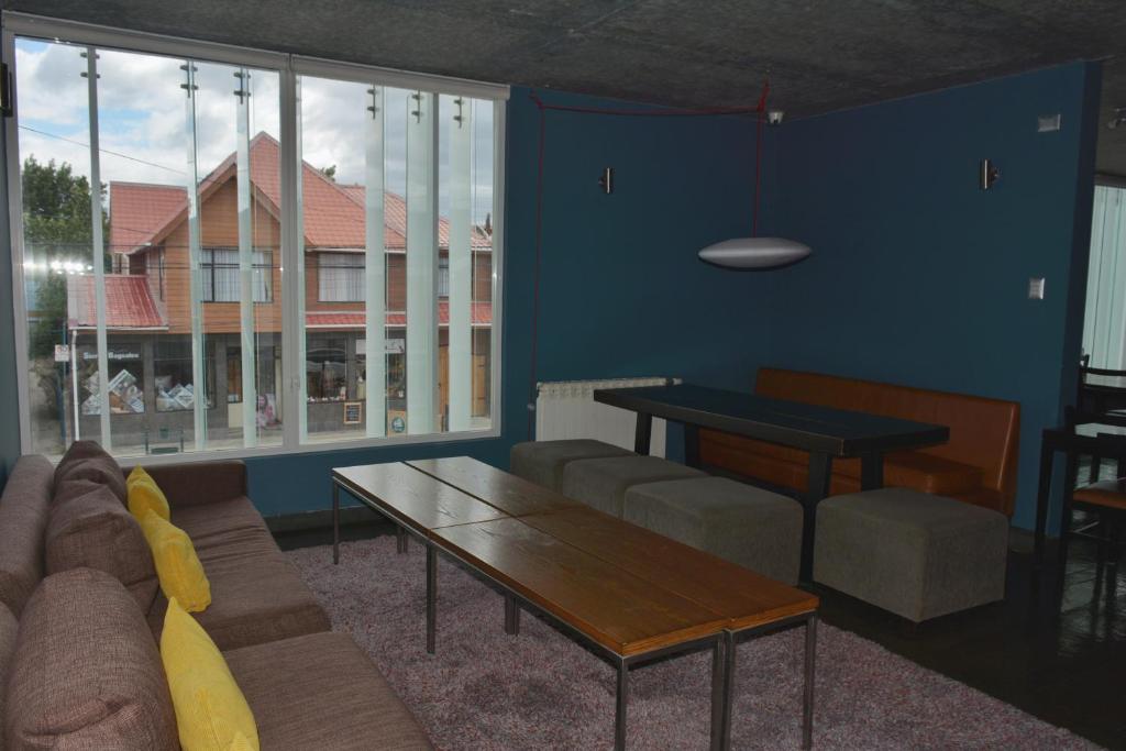 Posezení v ubytování Natalino Hotel Patagonia