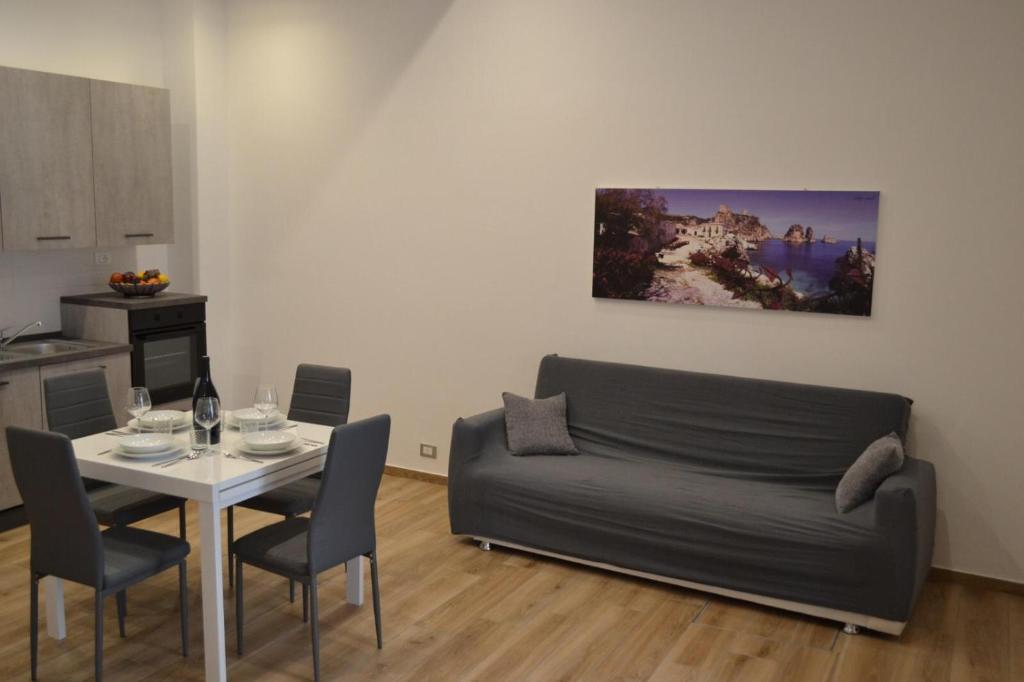 Posedenie v ubytovaní Appartamento del Golfo