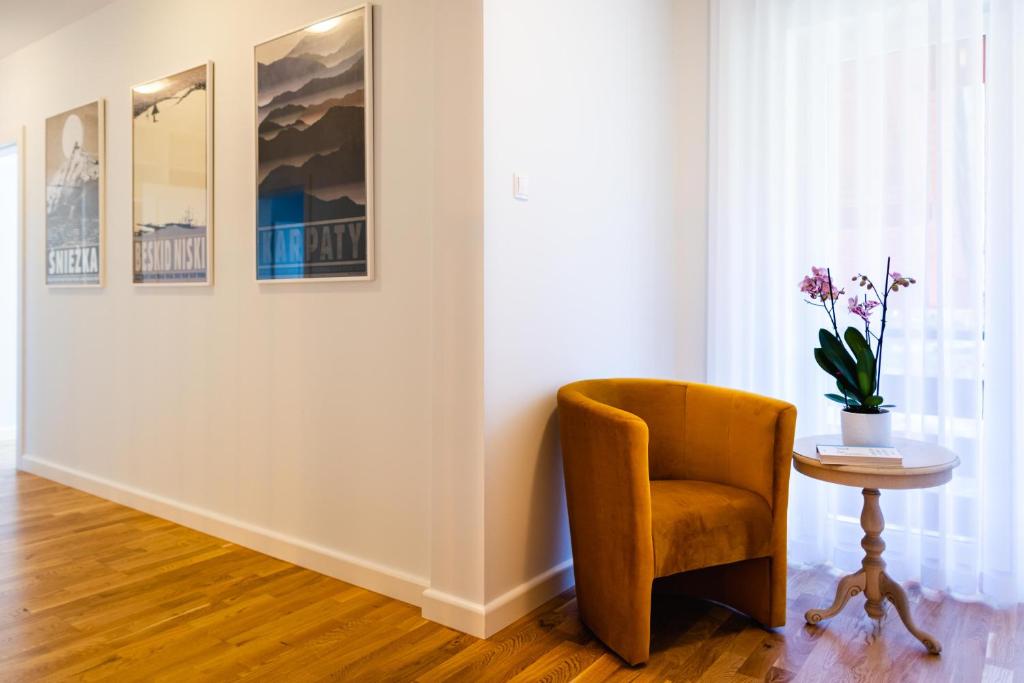 Posedenie v ubytovaní Apartamenty Wczasowa