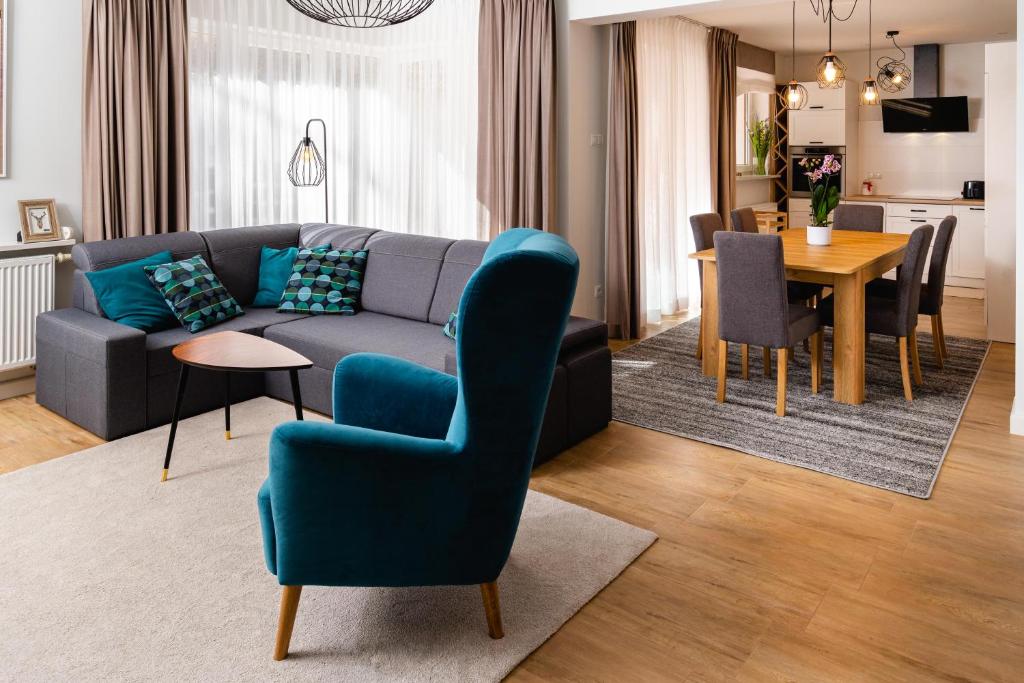 Posedenie v ubytovaní Apartamenty Wczasowa
