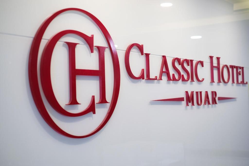 Certifikát, hodnocení, plakát nebo jiný dokument vystavený v ubytování Classic Hotel