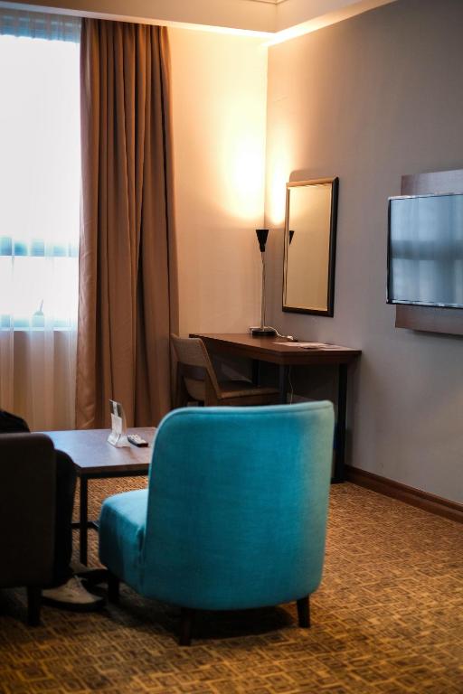 Posezení v ubytování Classic Hotel