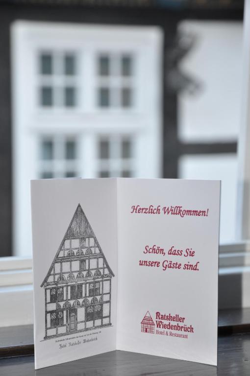 Ratskeller Wiedenbrück - Chambre Double Affaires