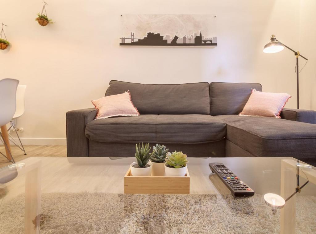 Posezení v ubytování Mirasol Vivienda Turística en Bilbao La Vieja