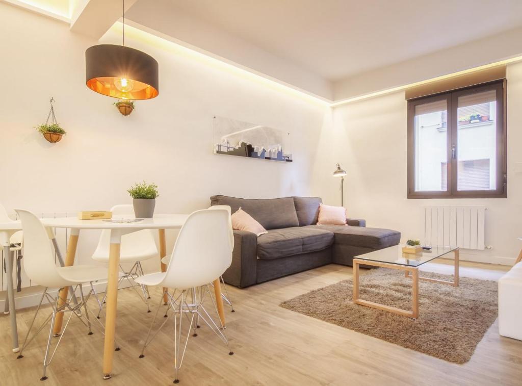 Posezení v ubytování Mirasol Vivienda Turística en Bilbao La Vieja