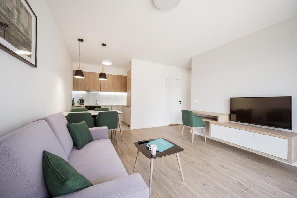 Marina Apartments - One-Bedroom Apartment With River View