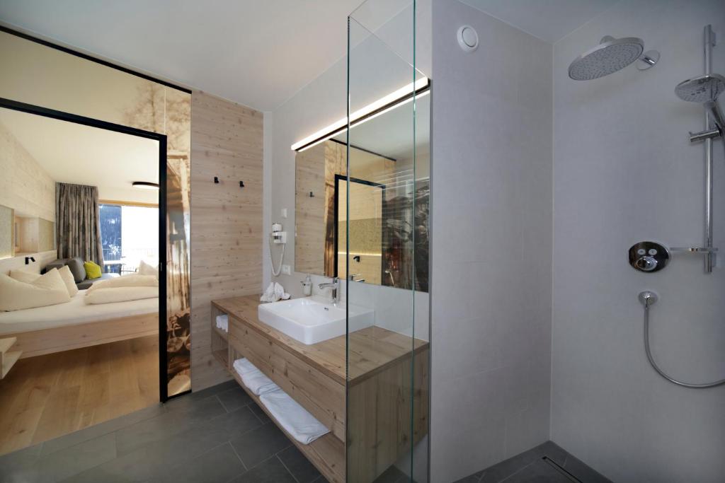 Koupelna v ubytování Hotel Weiler - Aktiv & Tradition