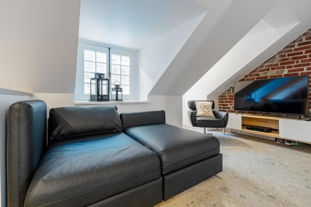 Les Lofts St-Paul - Par Les Lofts Vieux-Québec - Penthouse Con Una Camera Da Letto P401