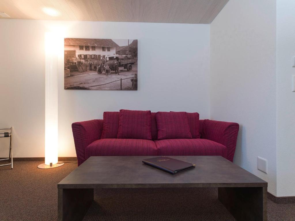 Posezení v ubytování Gasthaus Sternen