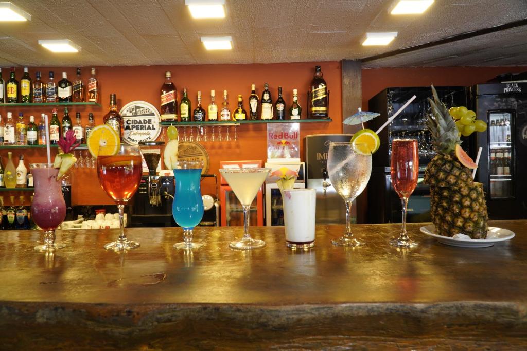 Bebidas em Hotel do Bosque ECO Resort