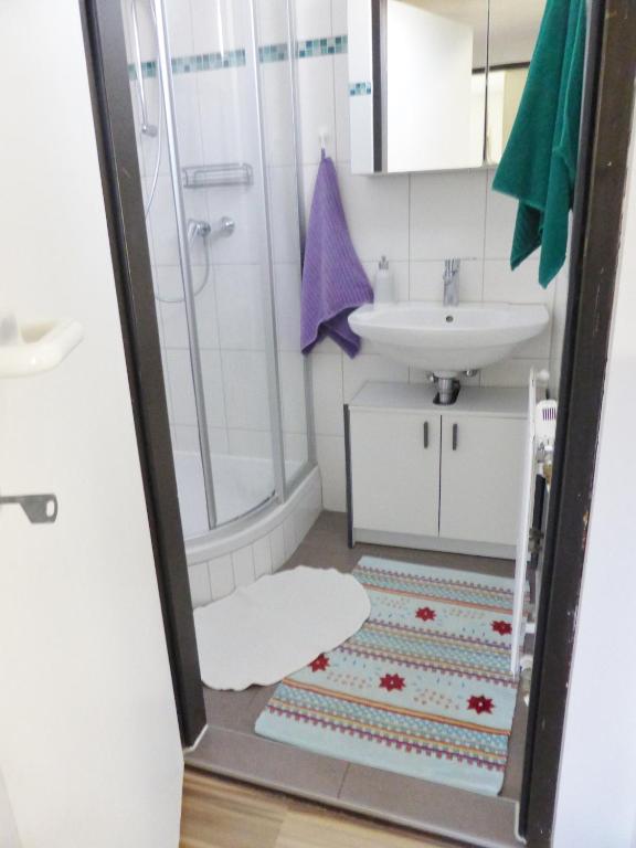 Koupelna v ubytování Ferienwohnung Sailer