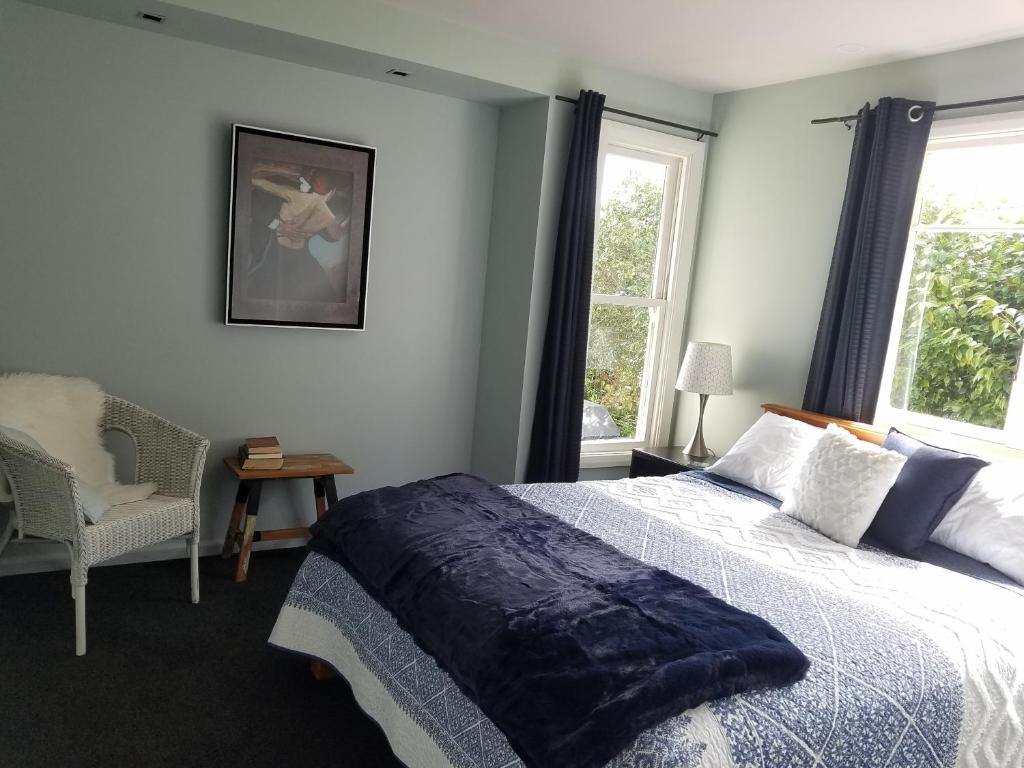 Postel nebo postele na pokoji v ubytování Selah Retreat
