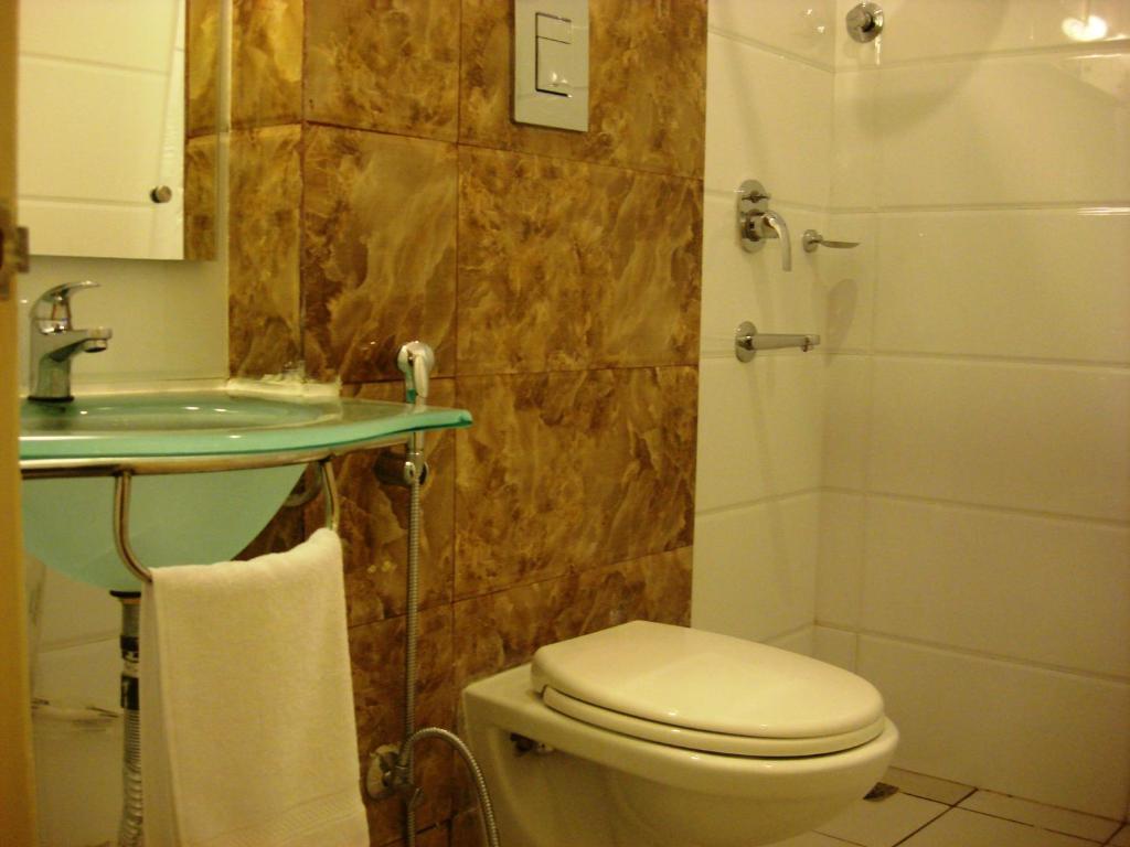 Vannituba majutusasutuses Aishwarya Suites