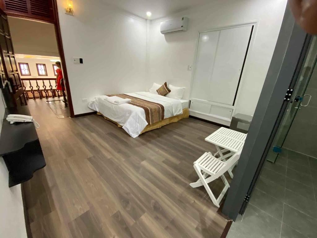 Postel nebo postele na pokoji v ubytování CENTRAL HOME