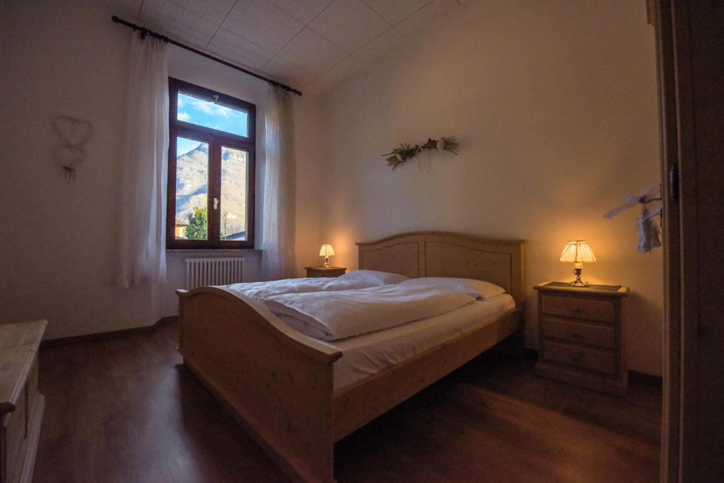 Postel nebo postele na pokoji v ubytování Agriturismo Salizzoni