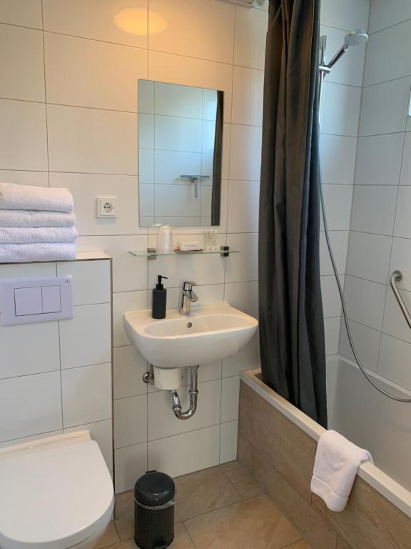 Koupelna v ubytování DuinHotel Texel
