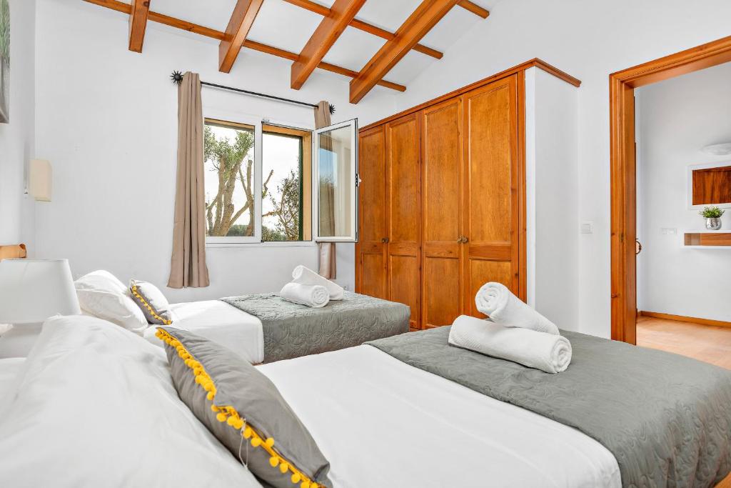 Posteľ alebo postele v izbe v ubytovaní Villa Flomertor 1 by Mauter Villas