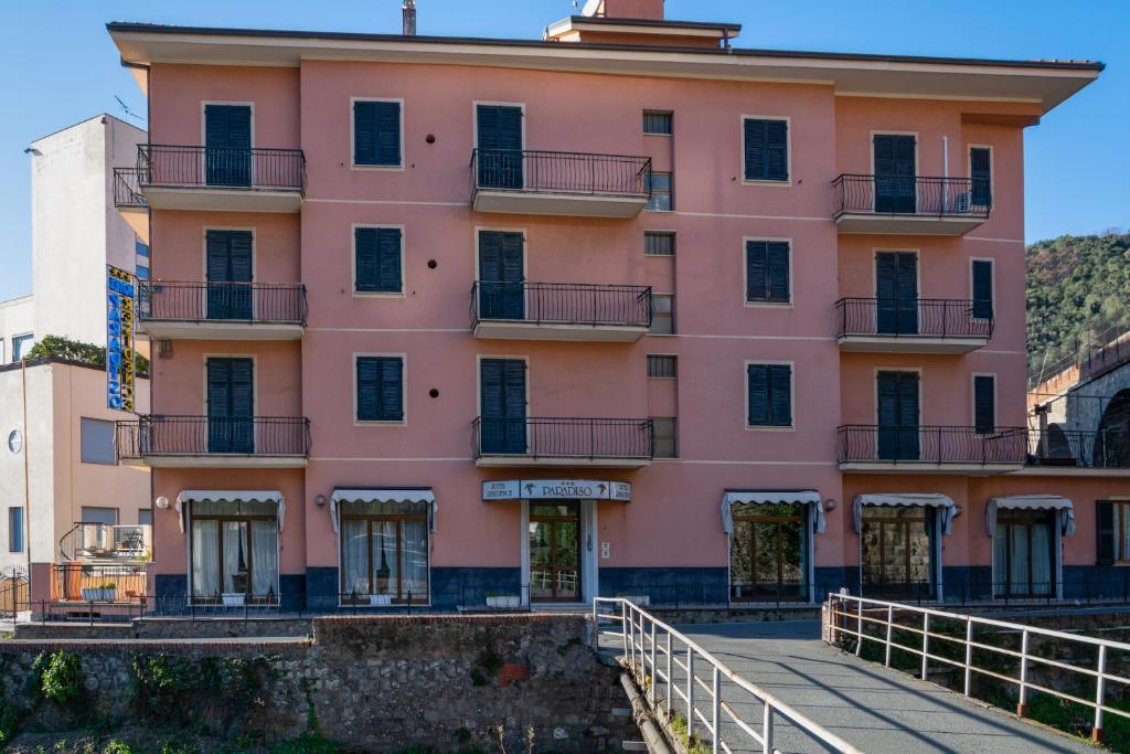 Budova, v ktorej sa apartmánový hotel nachádza