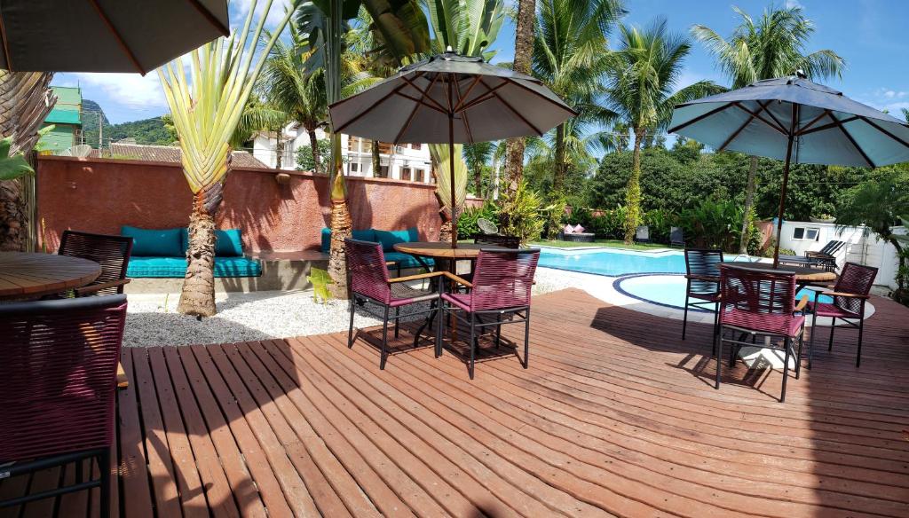 A piscina localizada em Pousada Toca da Praia ou nos arredores