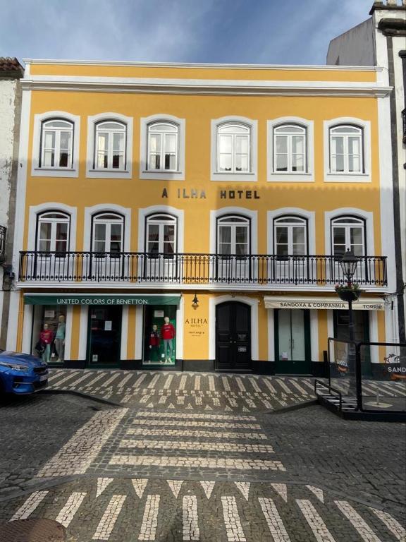 Budova, kde se hotel nachází