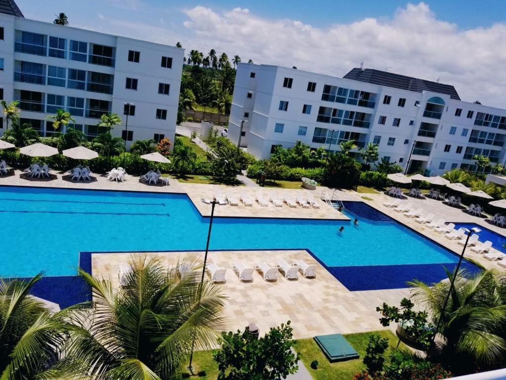  Flat térreo no Palm Village Porto de Galinhas