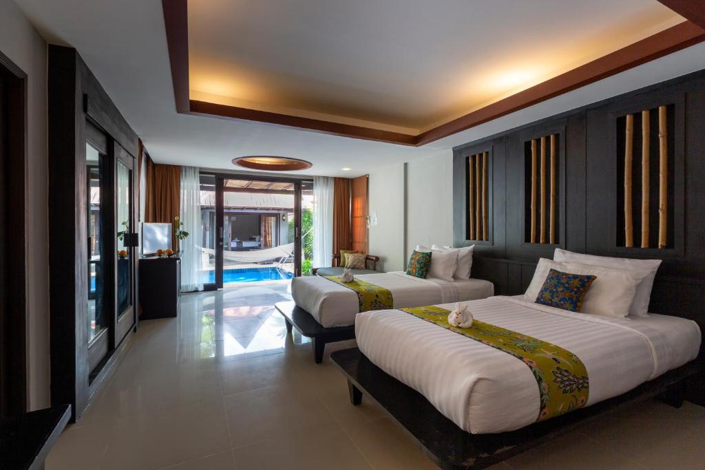 Postel nebo postele na pokoji v ubytování Railay Bay Resort & Spa