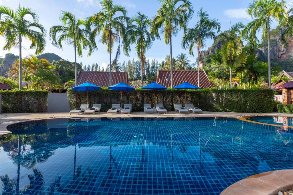 Bazén v ubytování Railay Bay Resort & Spa nebo v jeho okolí