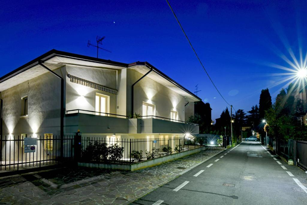 Budova, kde se bed and breakfast nachází