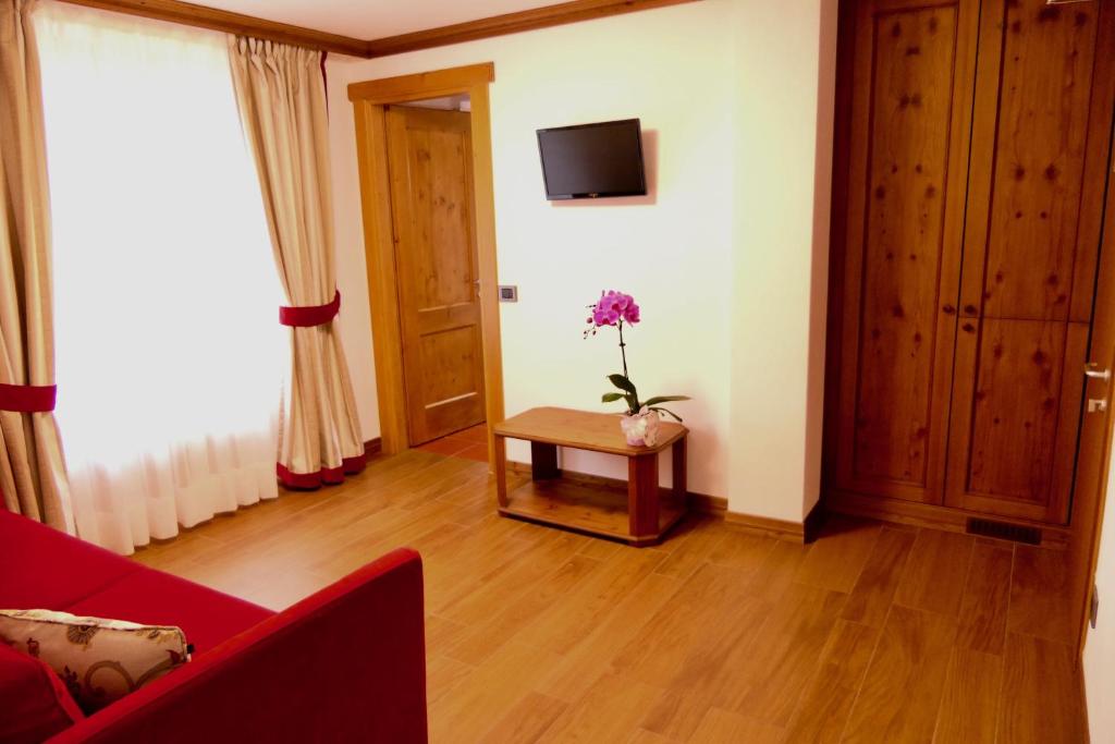 TV a/nebo společenská místnost v ubytování Dream Hotel