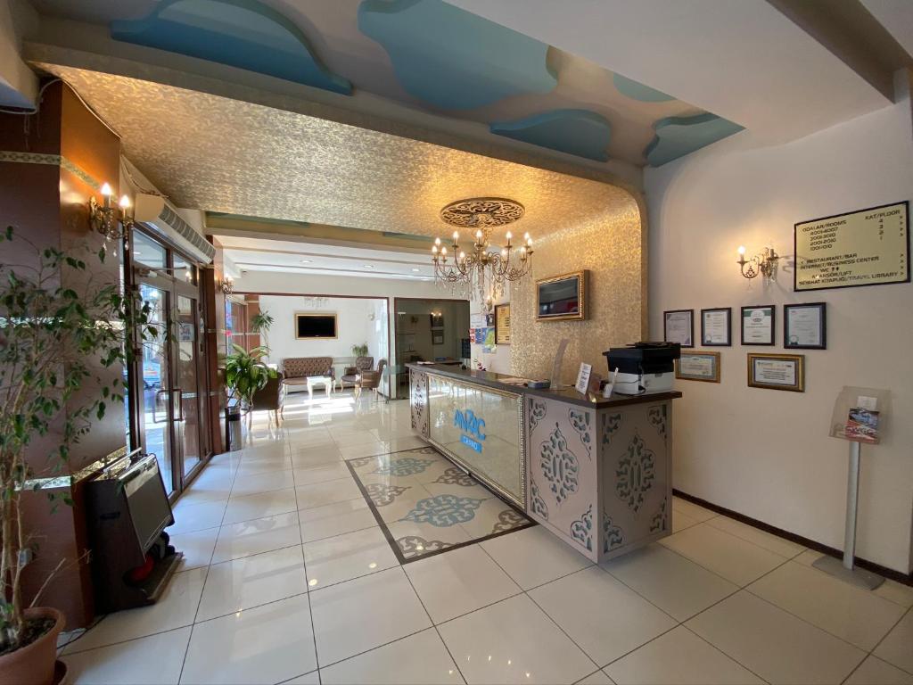 Vstupní hala nebo recepce v ubytování Grand Anzac Hotel