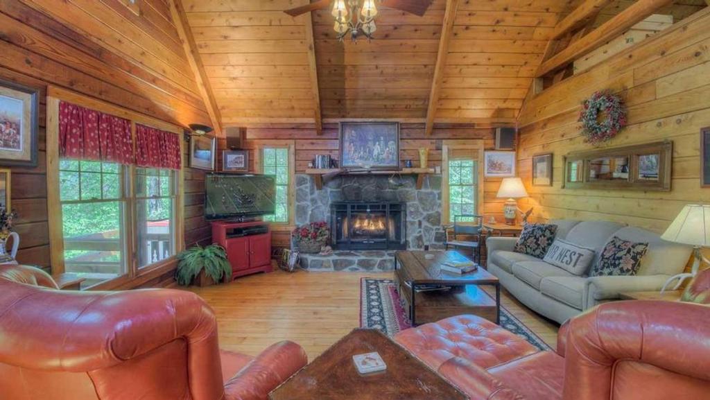 Istumisnurk majutusasutuses Eagles Nest