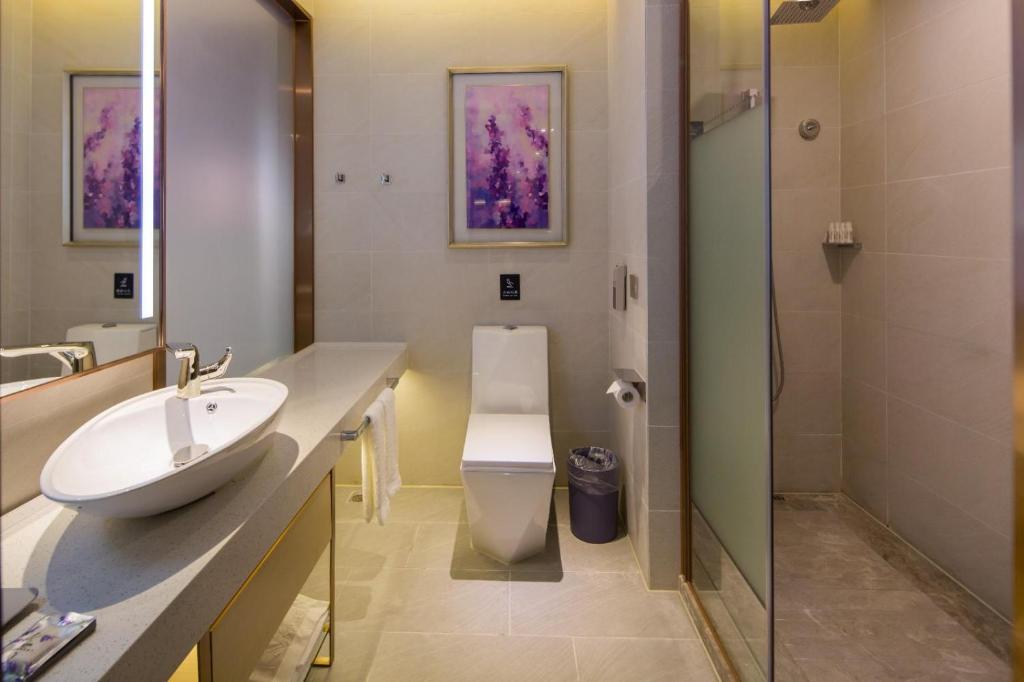 Koupelna v ubytování Lavande Hotels·Foshan Lishui Heshun Wanfu City