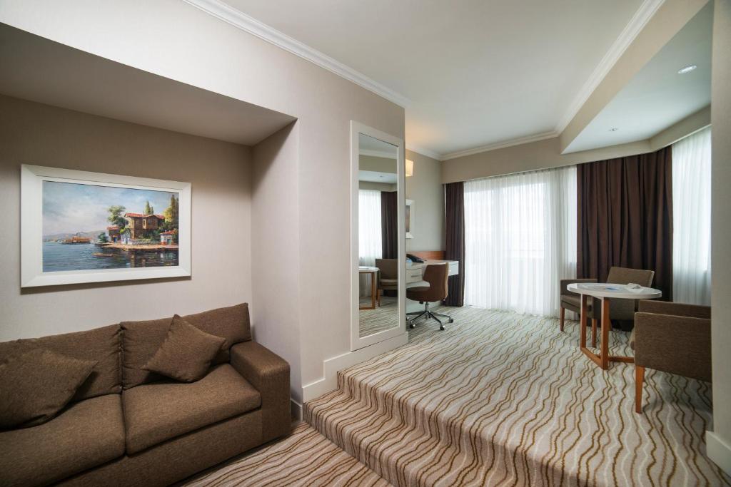 Posezení v ubytování Radisson Hotel President Old Town Istanbul
