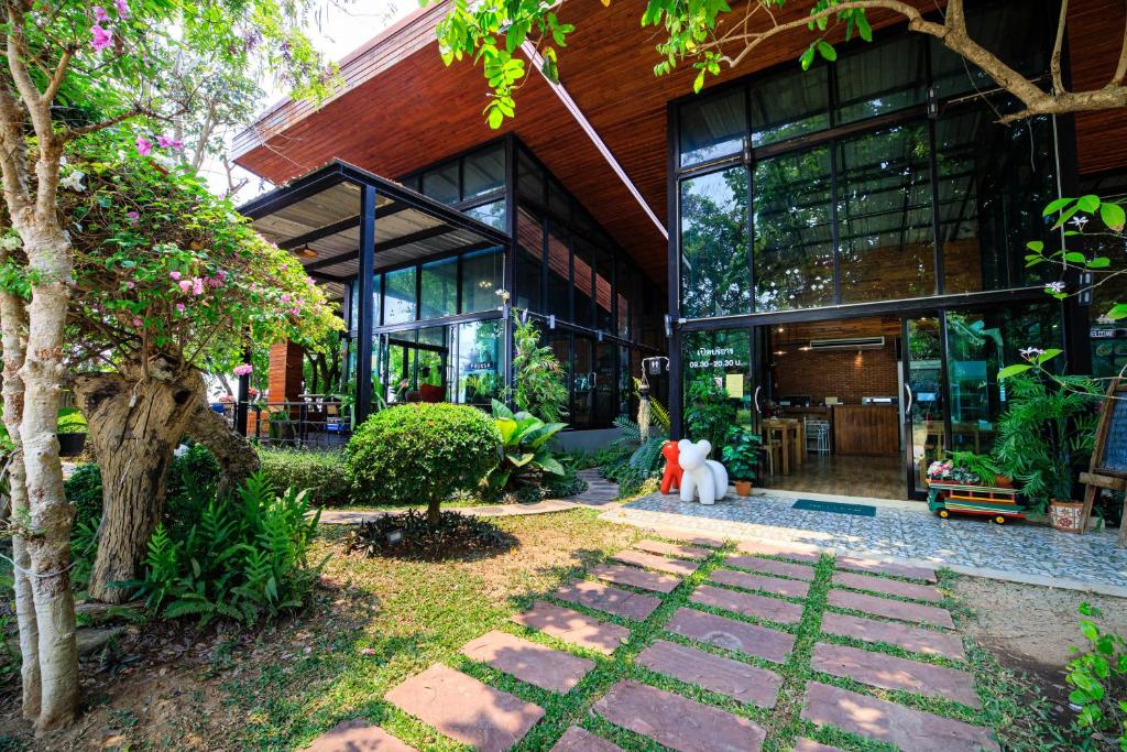 Zahrada ubytování วันสุขรีสอร์ทสุโขทัย