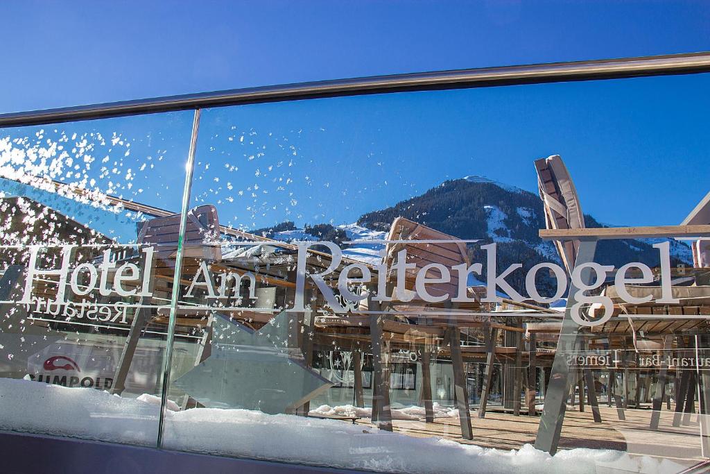 Üldine mäevaade või majutusasutusest Hotel am Reiterkogel pildistatud vaade