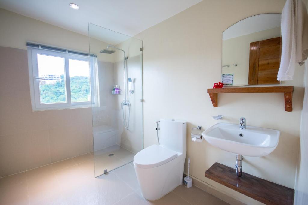 Koupelna v ubytování Boracay Amor Apartment