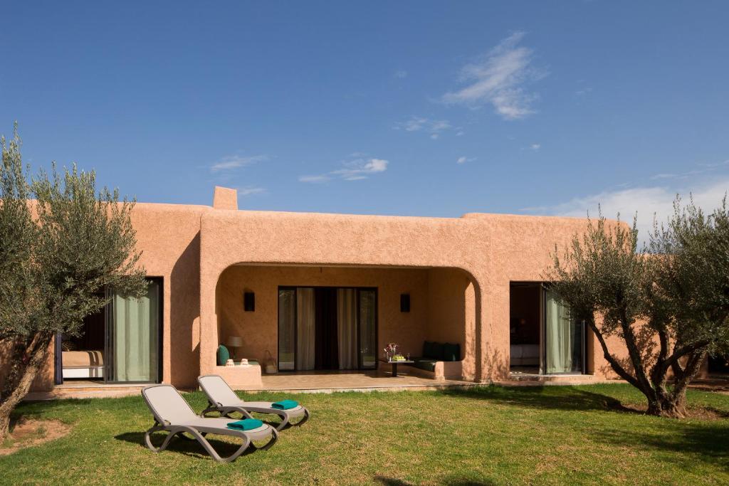 Zahrada ubytování Oasis lodges