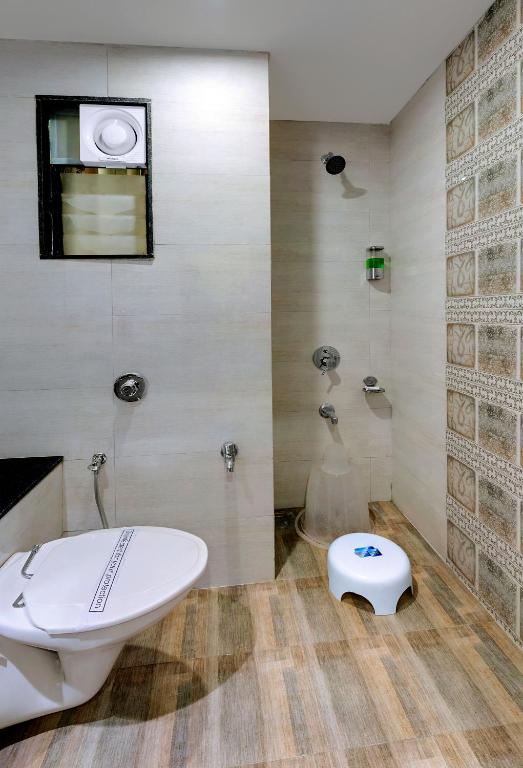 Koupelna v ubytování HOTEL SHITAL INN
